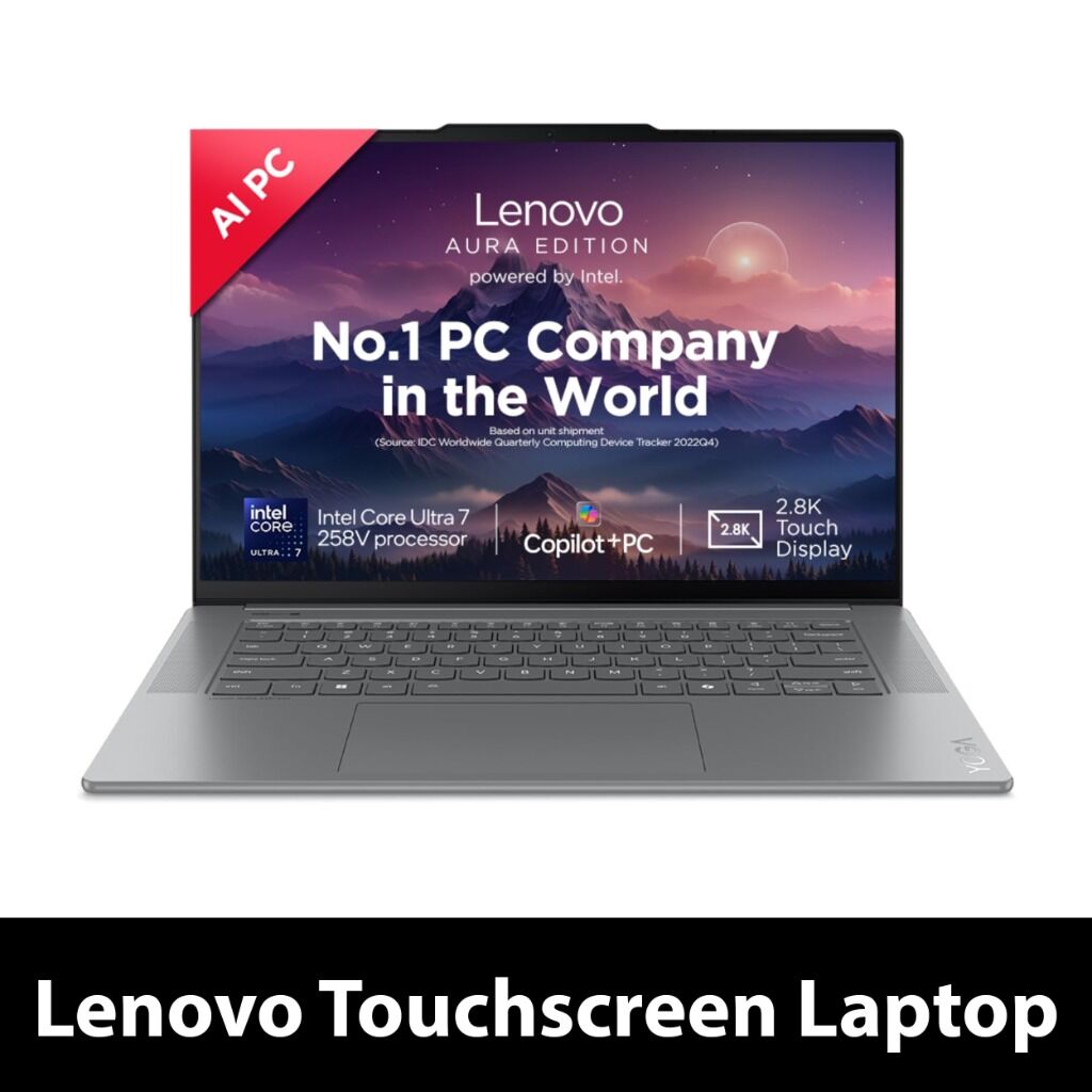Lenovo Yoga touchscreen laptop