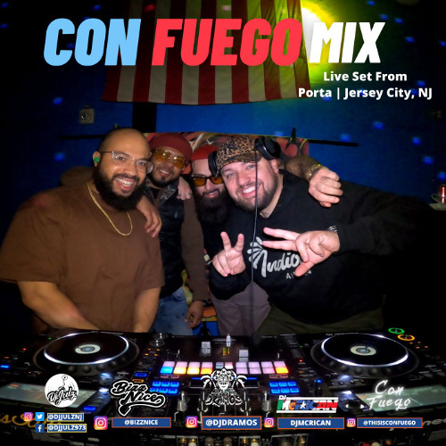 Con Fuego Live Set | Porta JC, NJ |(R&B, Hip Hop, Latin, Jersey Club+)(Audio)