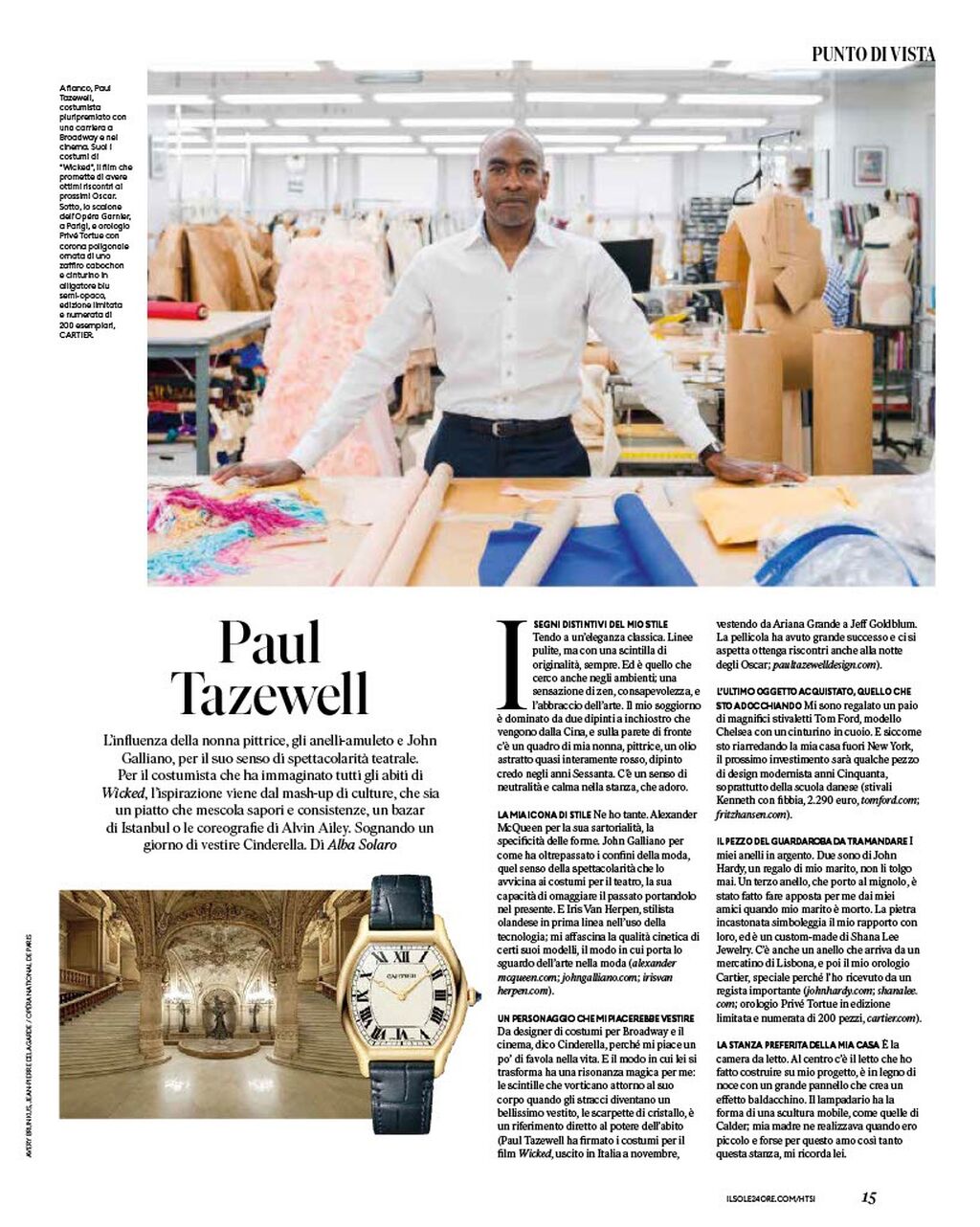 "How to Spend It" with Paul Tazewell