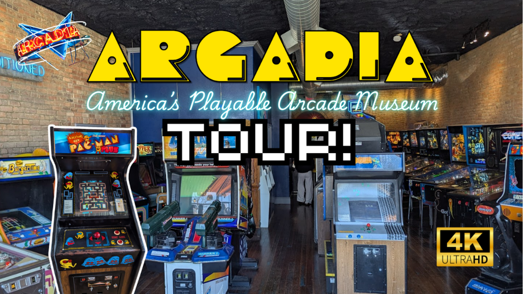 The Midwest's BEST Small Town Arcade - A Tour of Arcadia: America's Playable Arcade Museum!
