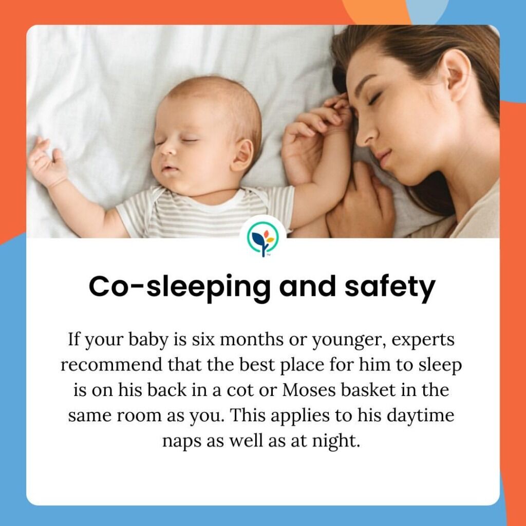 Co-sleeping with your baby safely