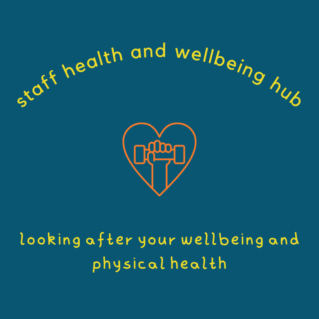 Staff Health and Wellbeing Hub