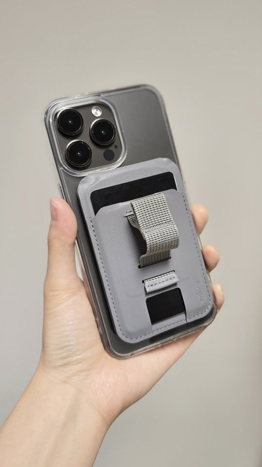 Stand Grip Wallet Magnetic