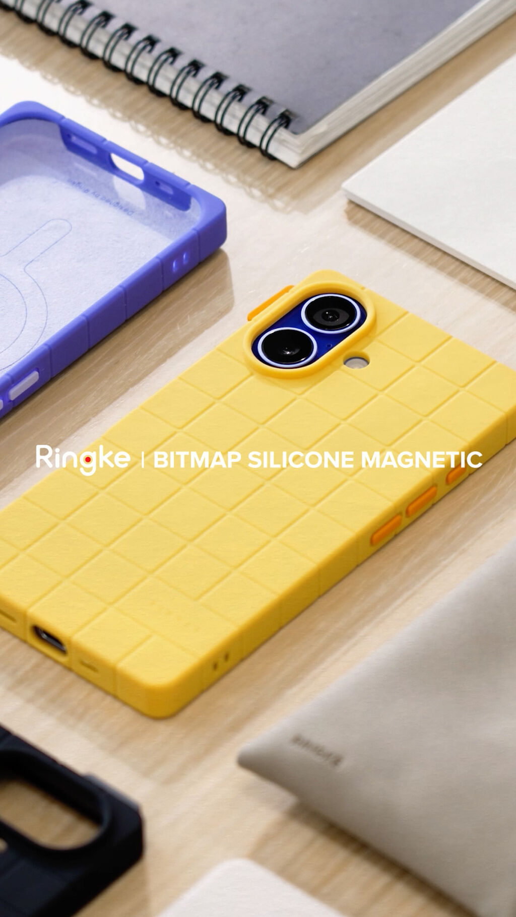 iPhone 16 | Bitmap Silicone Magnetic
