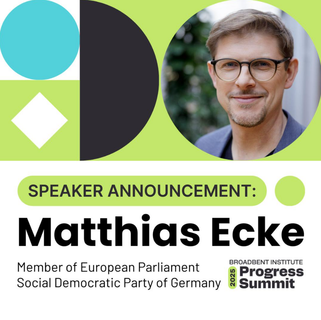 Speaker Announcement: Matthias Ecke