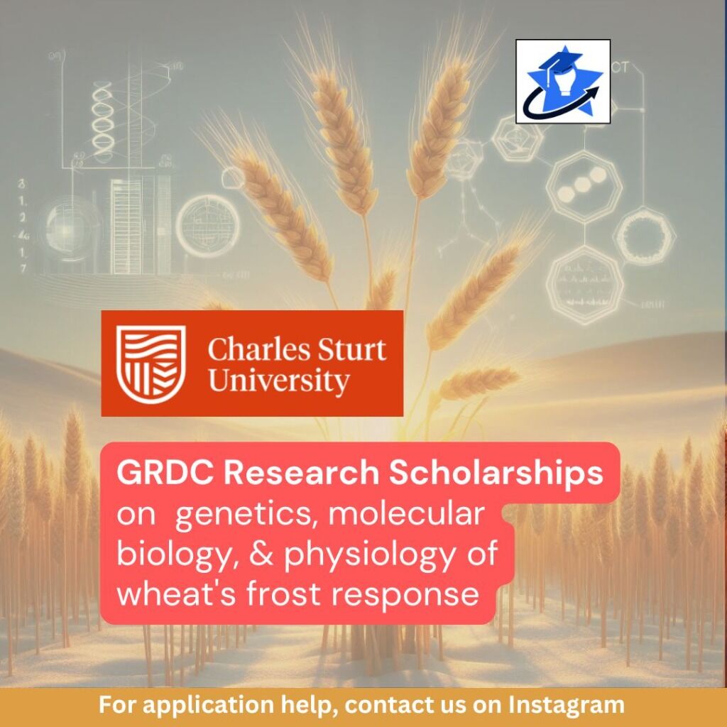 GRDC Research Scholarships, Australia