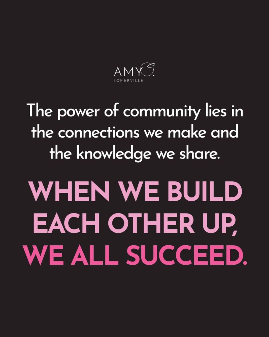  stop competing and start connecting.