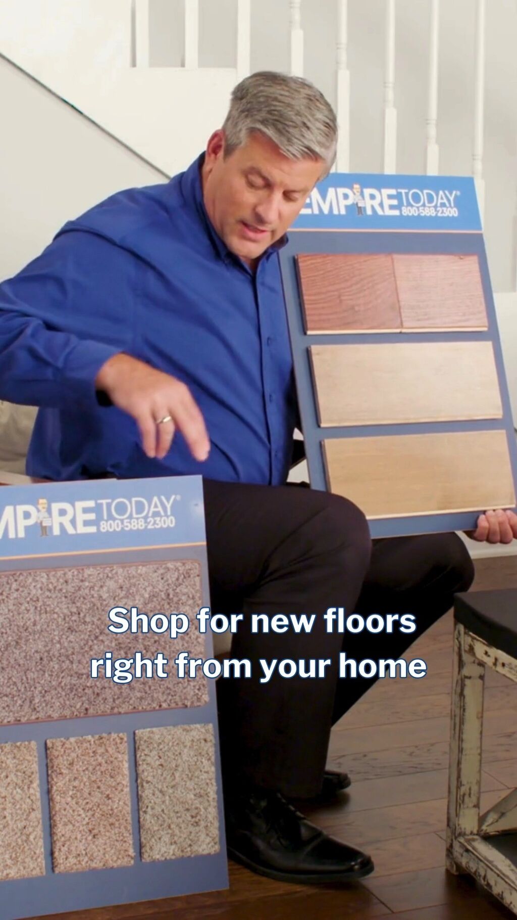 Experience the convenience of shopping for floors, from home! 