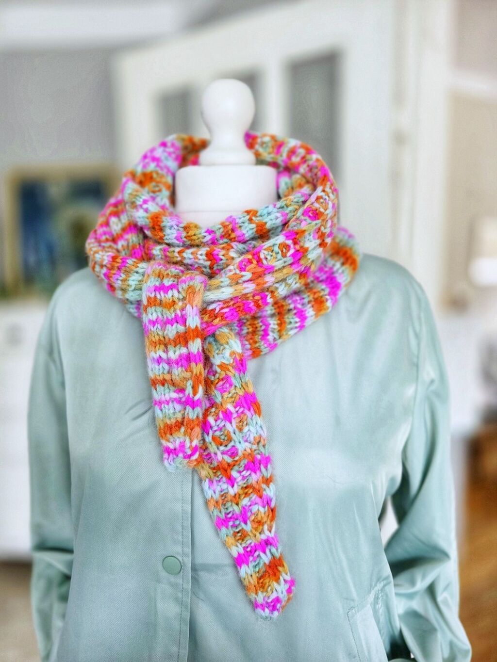 Strickanleitung | K&uuml;stenMini VisitLondonShawl
