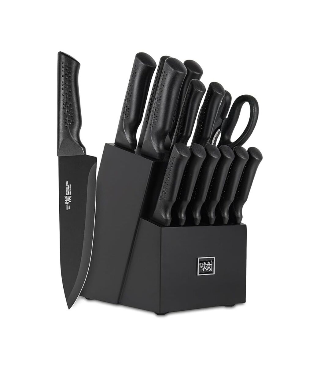 Knife Set, 15 Pcs Kitchen