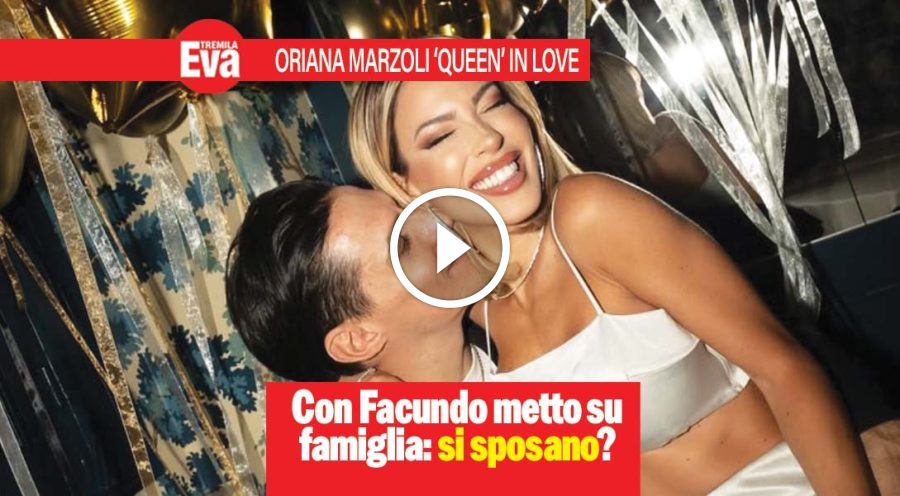 Oriana Marzoli compie 33 anni e pensa alle nozze con Facundo
