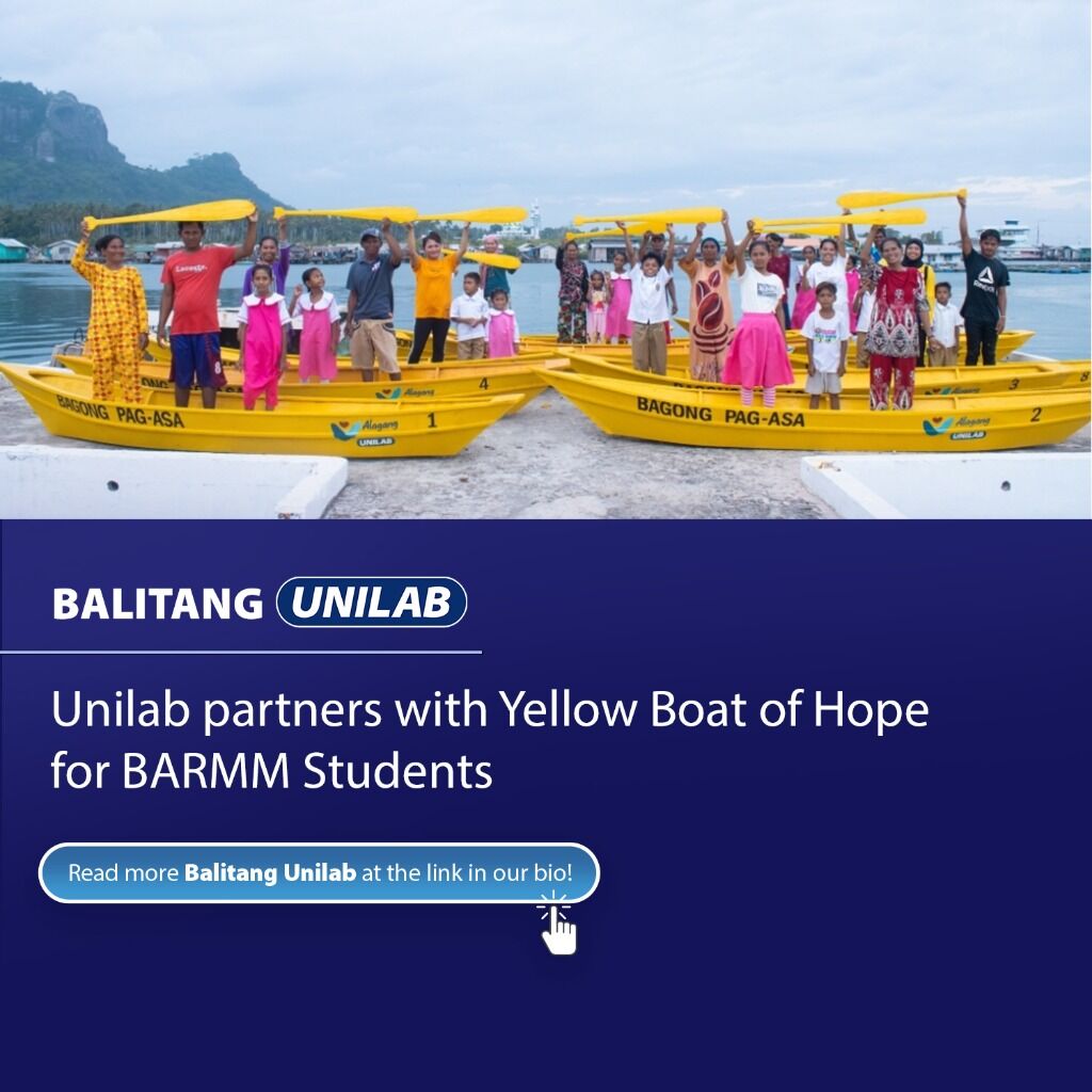 Unilab partners with Yellow Boat of Hope for BARMM Students