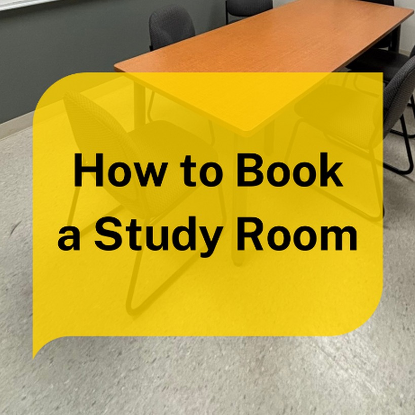 How to Book a Study Room