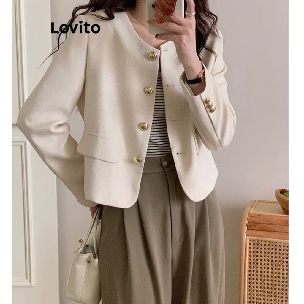 เสื้อเบลเซอร์ผู้หญิง แบร์น LOVITO