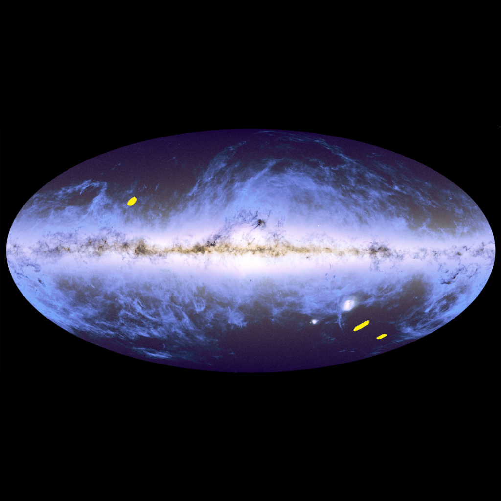 Euclid satellite images