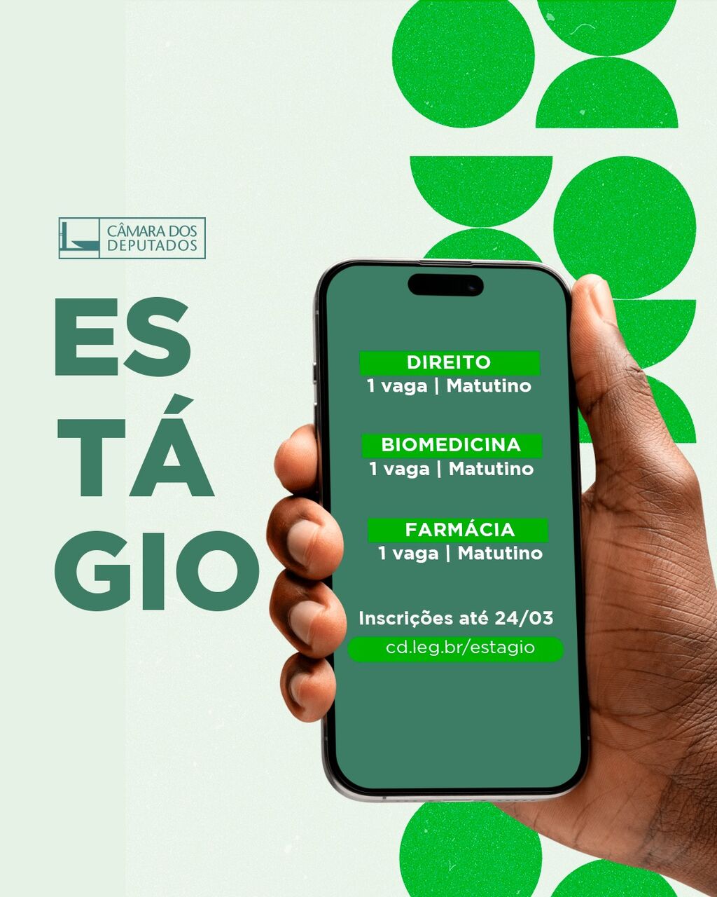 vagas de est&aacute;gio