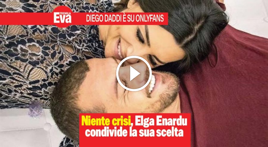 Diego Daddi va su Onlyfans e Elga Enardu appoggia la scelta