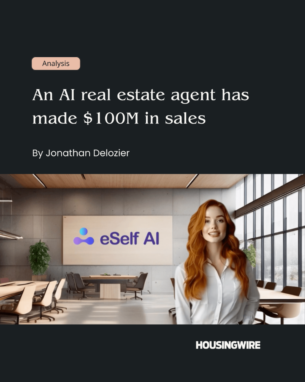 An AI real estate agent has made $100M in sales