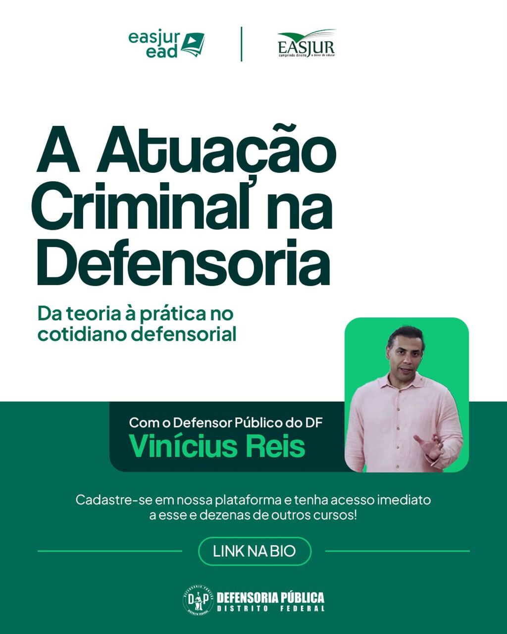 Atua&ccedil;&atilde;o Criminal na Defensoria
