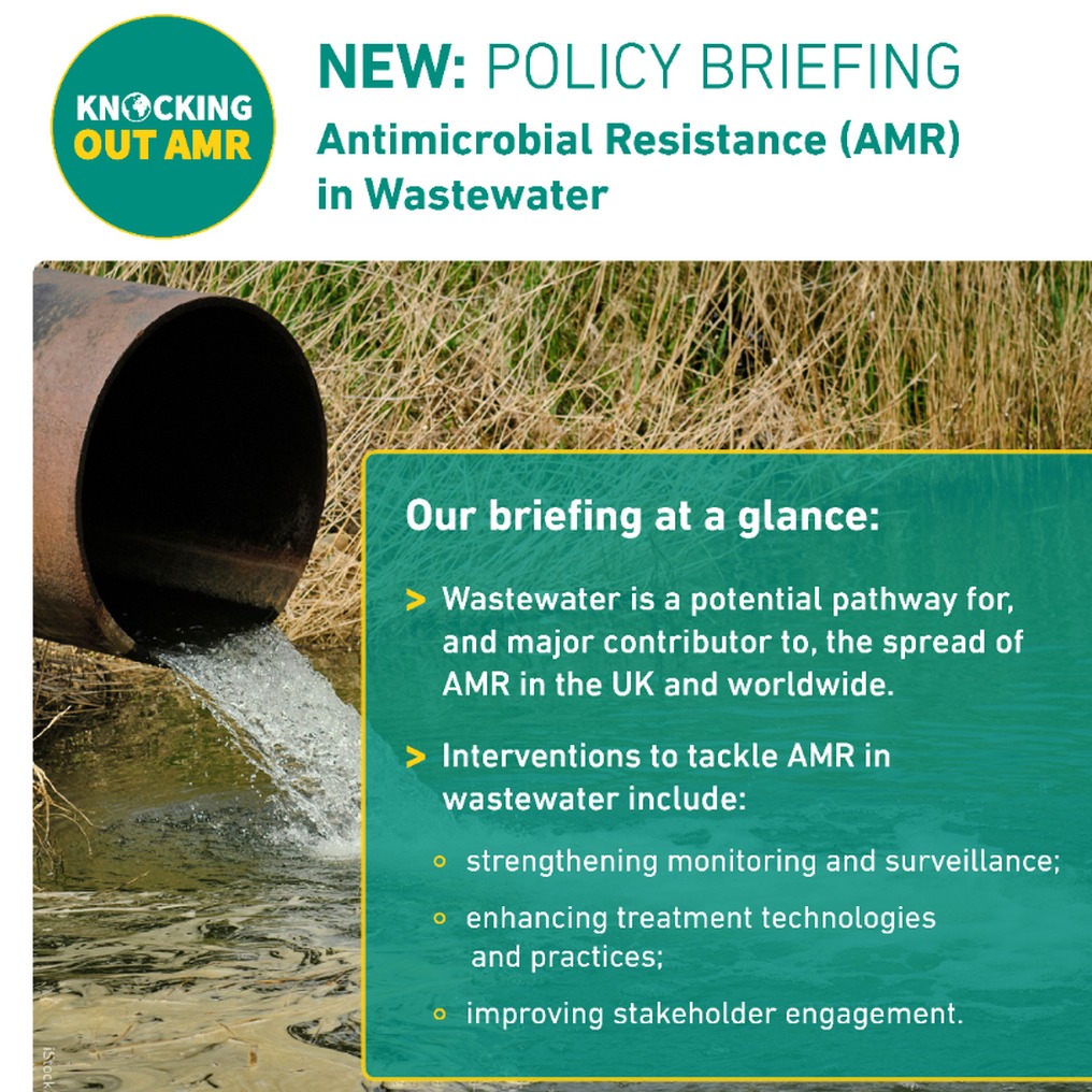 ANTIMICROBIAL RESISTANCE (AMR) IN WASTEWATER