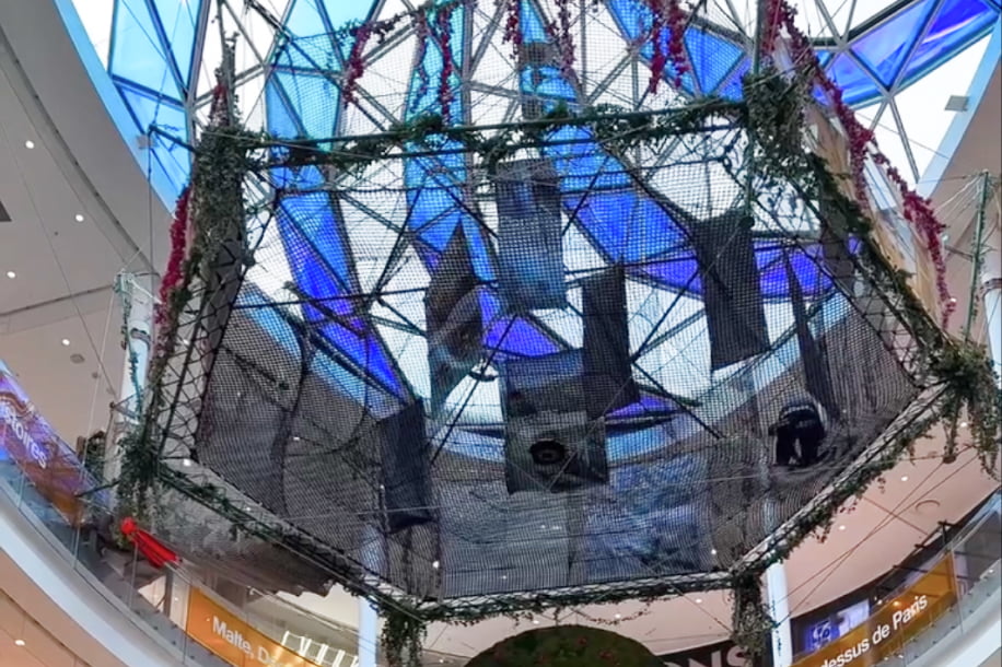 Un labyrinthe gratuit &agrave; 19 m&egrave;tres du sol ? Beaugrenelle vous met au d&eacute;fi !
