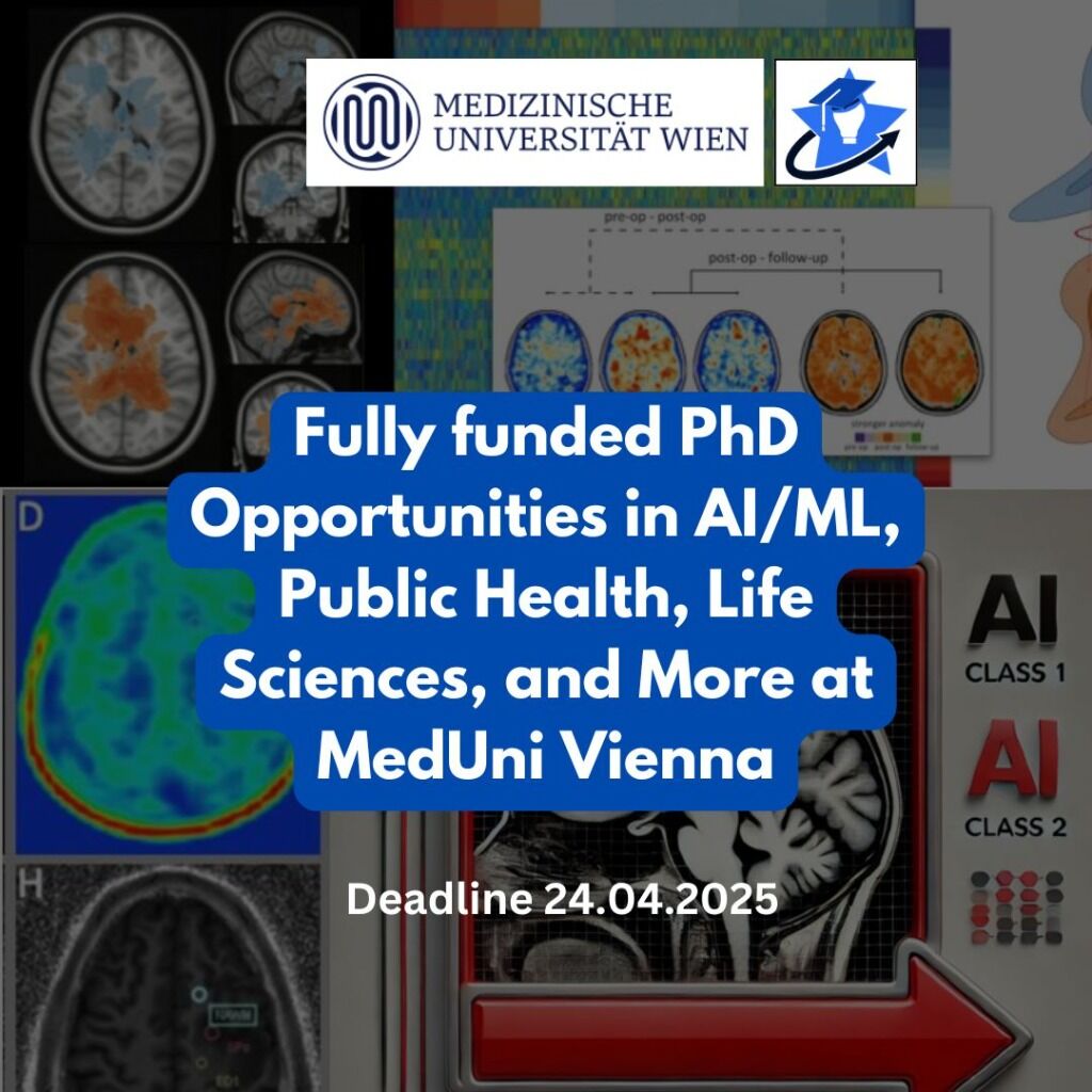 PhD in AI/ML, MedUni Vienna