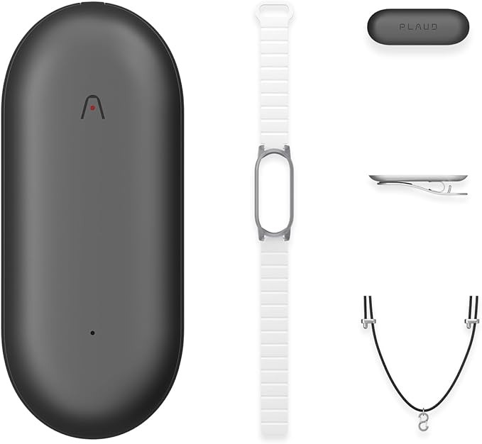 PLAUD NotePin &ndash; AI Voice Recorder with 112-Language Transcription, App Control & 64GB Storage.