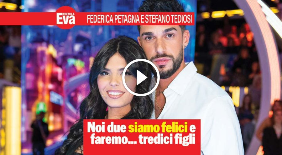 Federica Petagna e Stefano Tediosi al top: &laquo;faremo 13 figli&raquo;