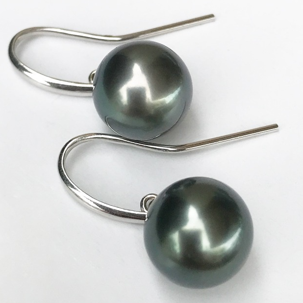 Tahitian Pearl Drop Earrings
