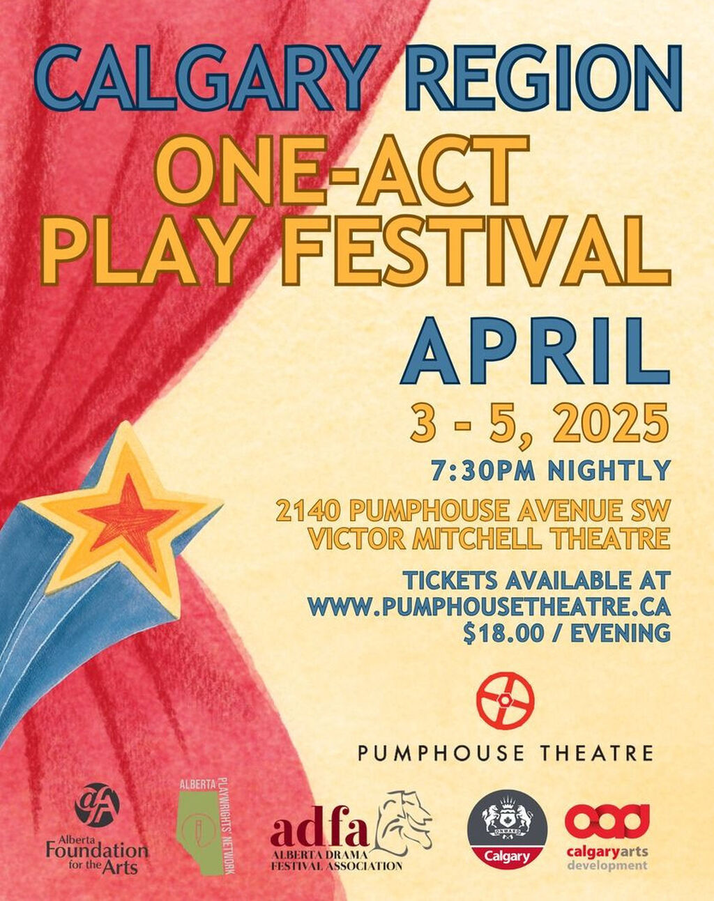 Buy Tickets: Calgary Region One-Act Play Festival
