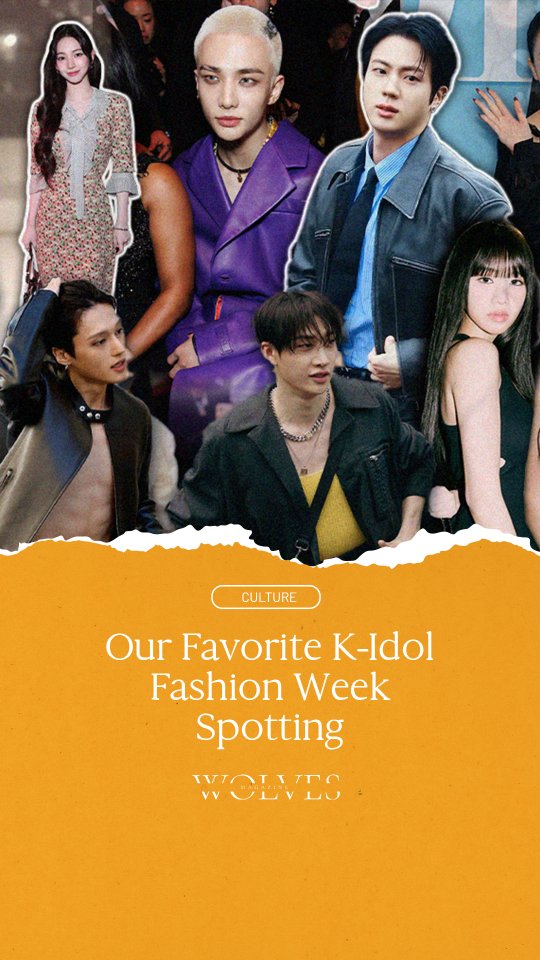 Style Sighting: K-Pop Idols at Fashion Week Fall 2025