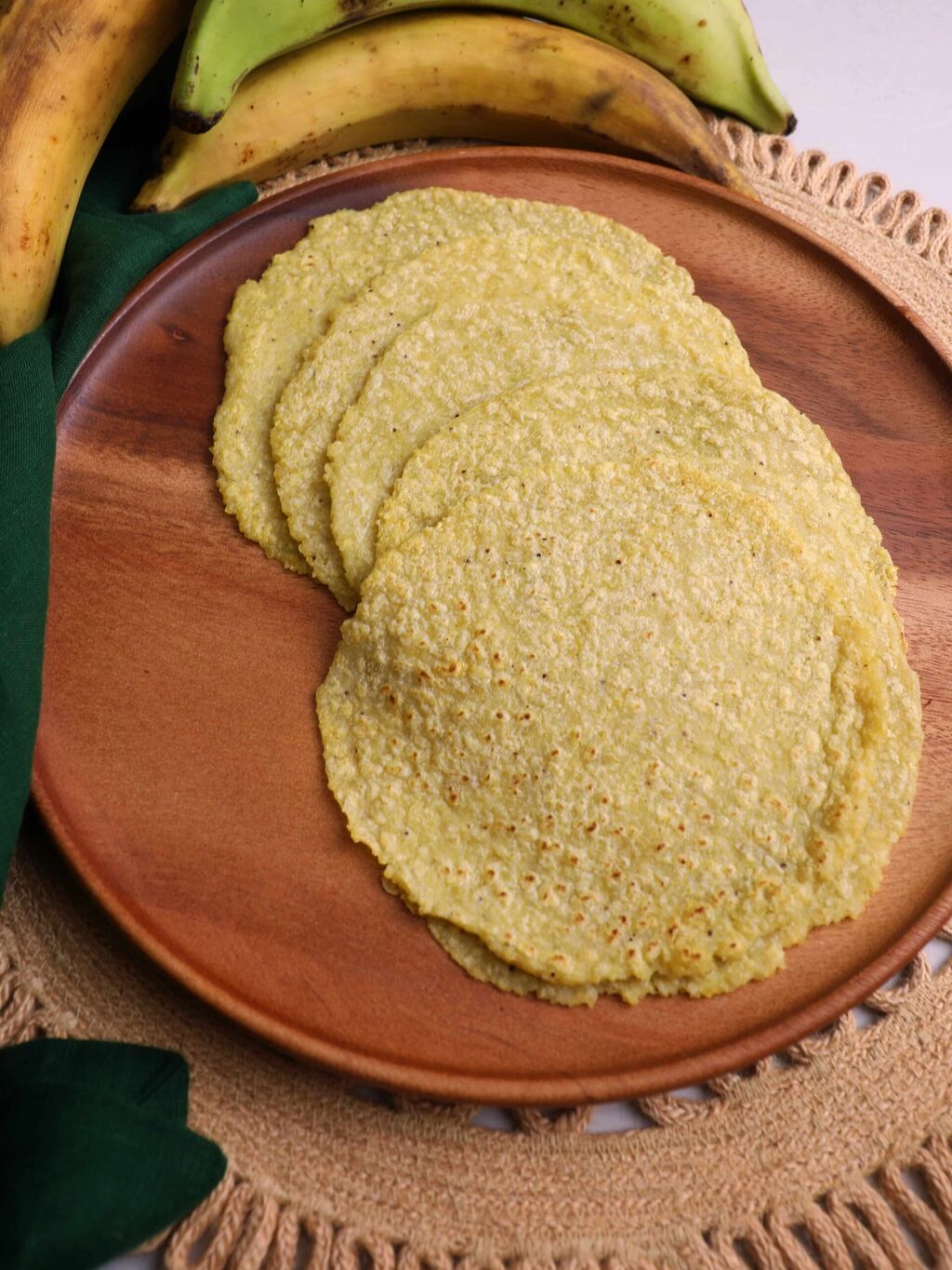 Plantain Roti (Plantain Tortilla)