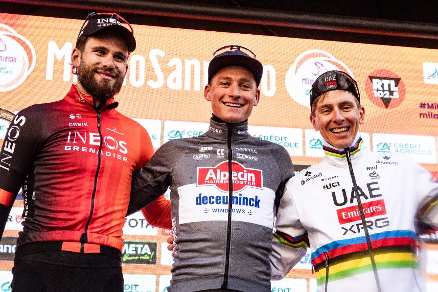 Mathieu van der Poel wins Milano-Sanremo