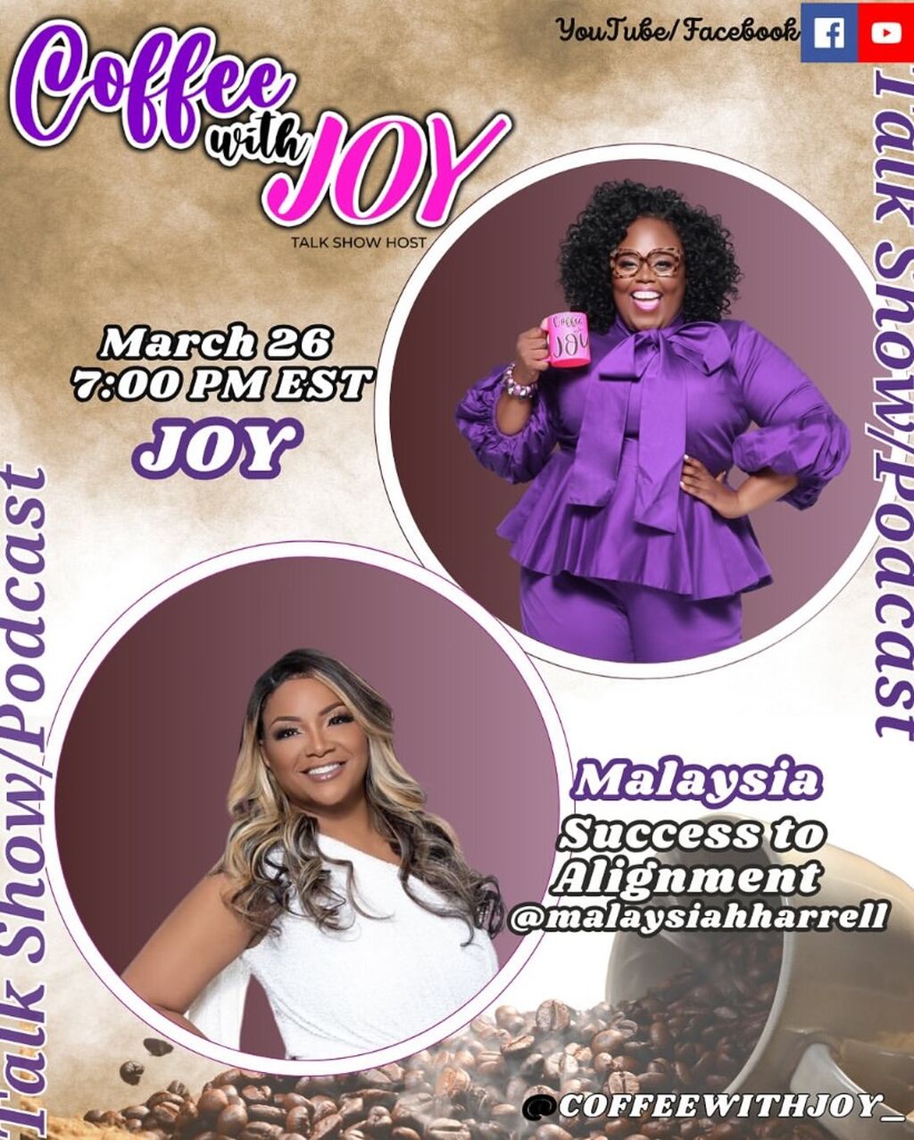 Coffee with Joy Featuring Malaysia Harrell 
