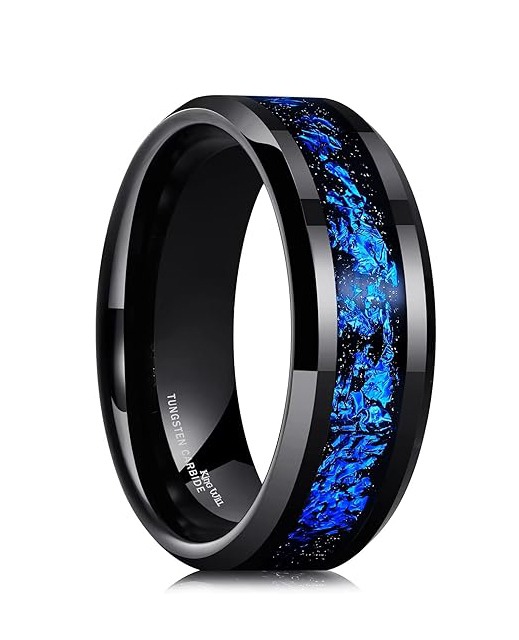 King Will Mens 8mm Black