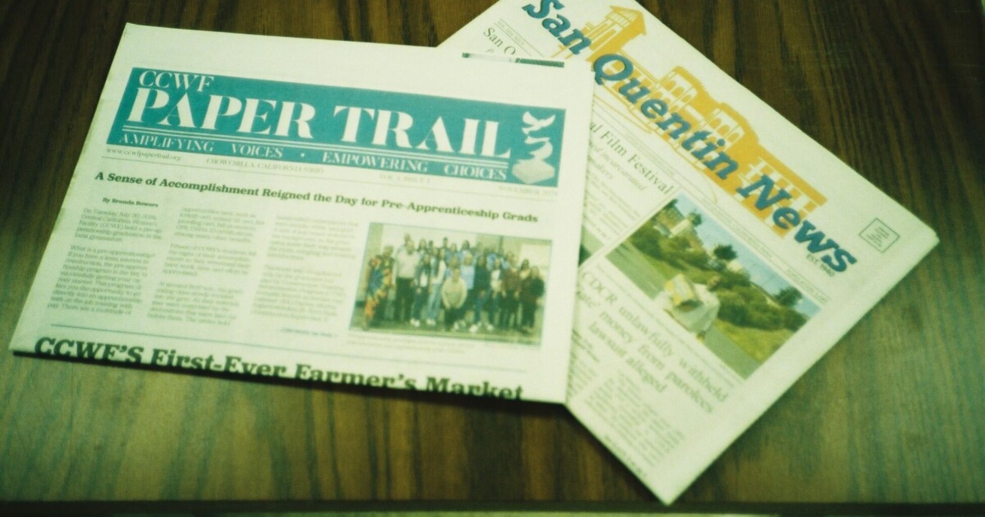 A newspaper sets up shop in an unexpected place: California's largest women's prison