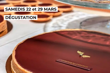 Alerte Choco lovers : une mini tartelette offerte &agrave; la Maison du Chocolat !