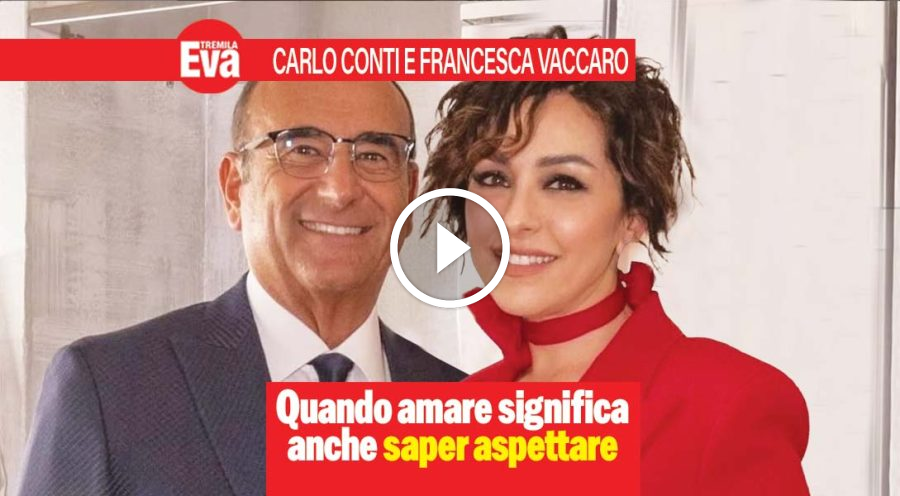 Carlo Conti e Francesca Vaccaro, la verit&agrave; sul loro amore