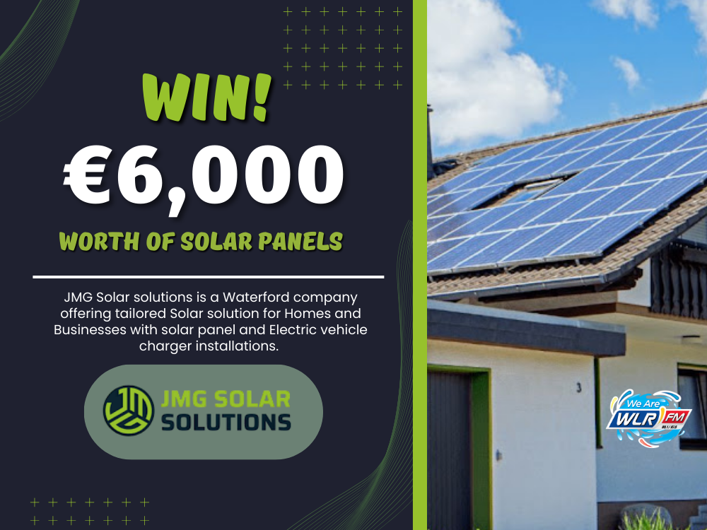 WIN: &euro;6000 worth of Solar Panels!
