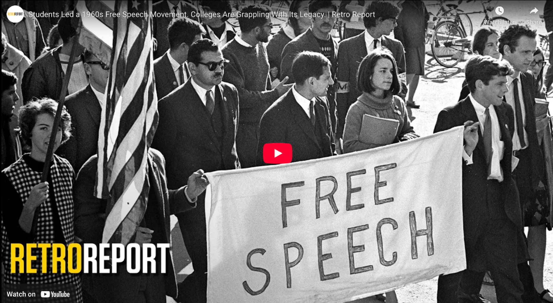 Students Led a 1960s Free Speech Movement. Colleges Are Grappling With Its Legacy.