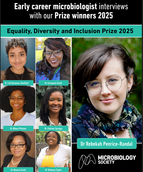 Meet the 2025 Equality, Diversity, and Inclusion Prize winners, the Black Microbiologists Association
