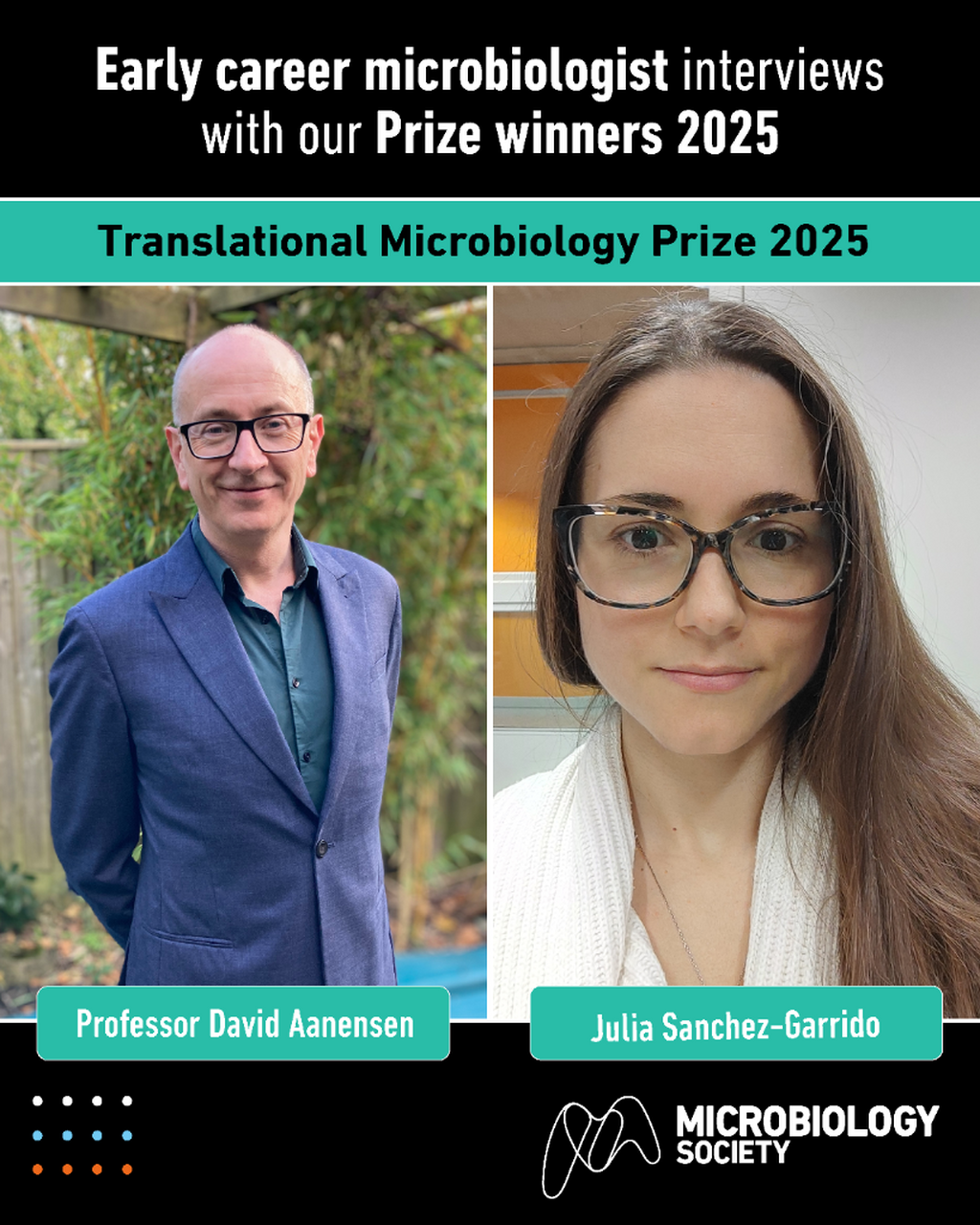 Meet the 2025 Translational Microbiology Prize Winner, Professor David Aanensen | Microbiology Society
