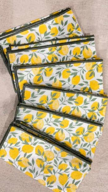 Printed napkins 