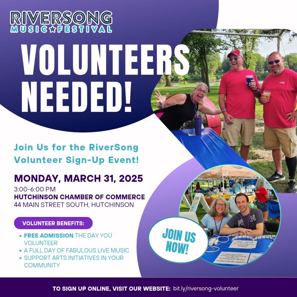 RiverSong Volunteer Sign-Up