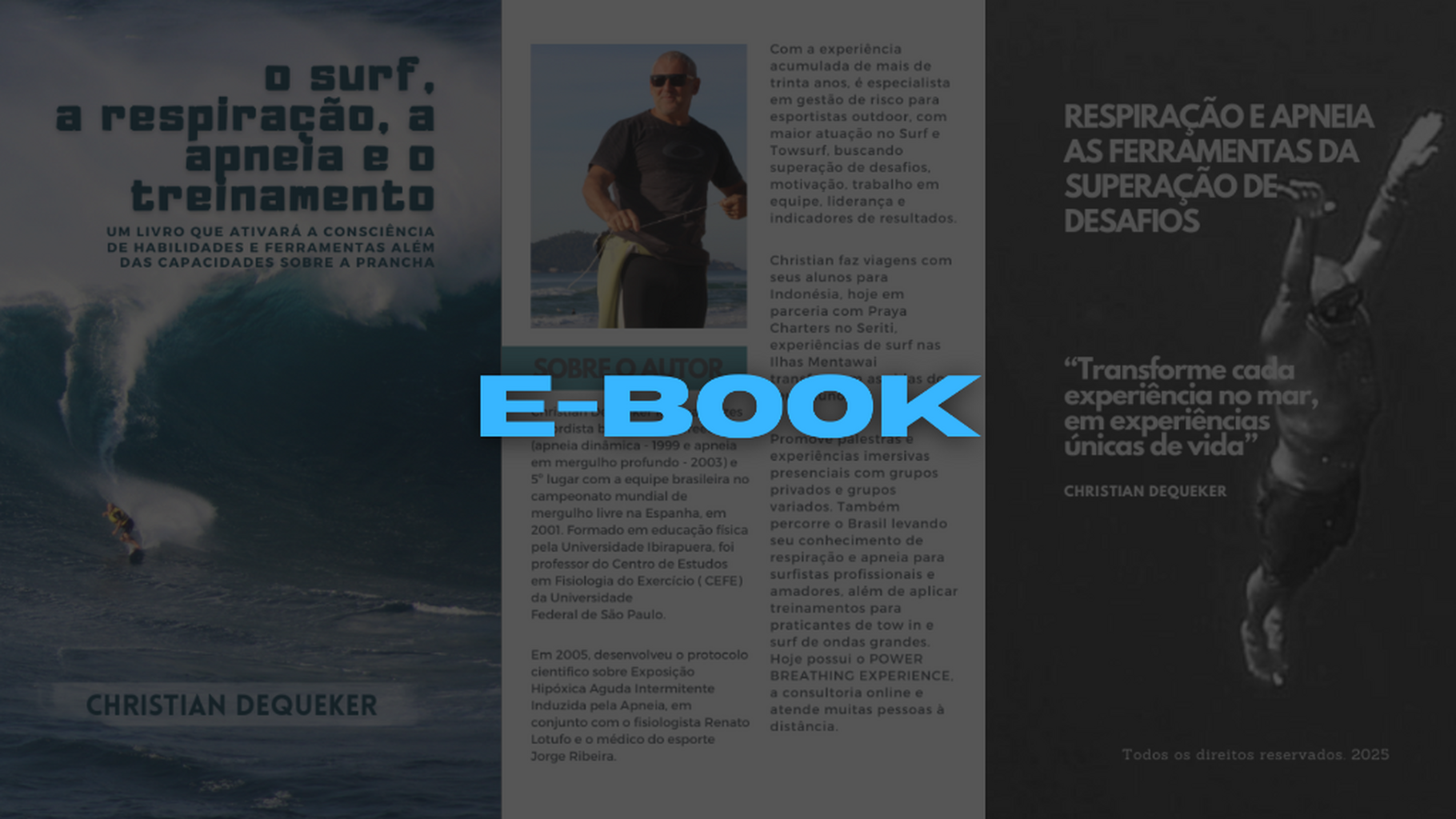 eBook - O Surf, a respira&ccedil;&atilde;o, a apneia e o treinamento