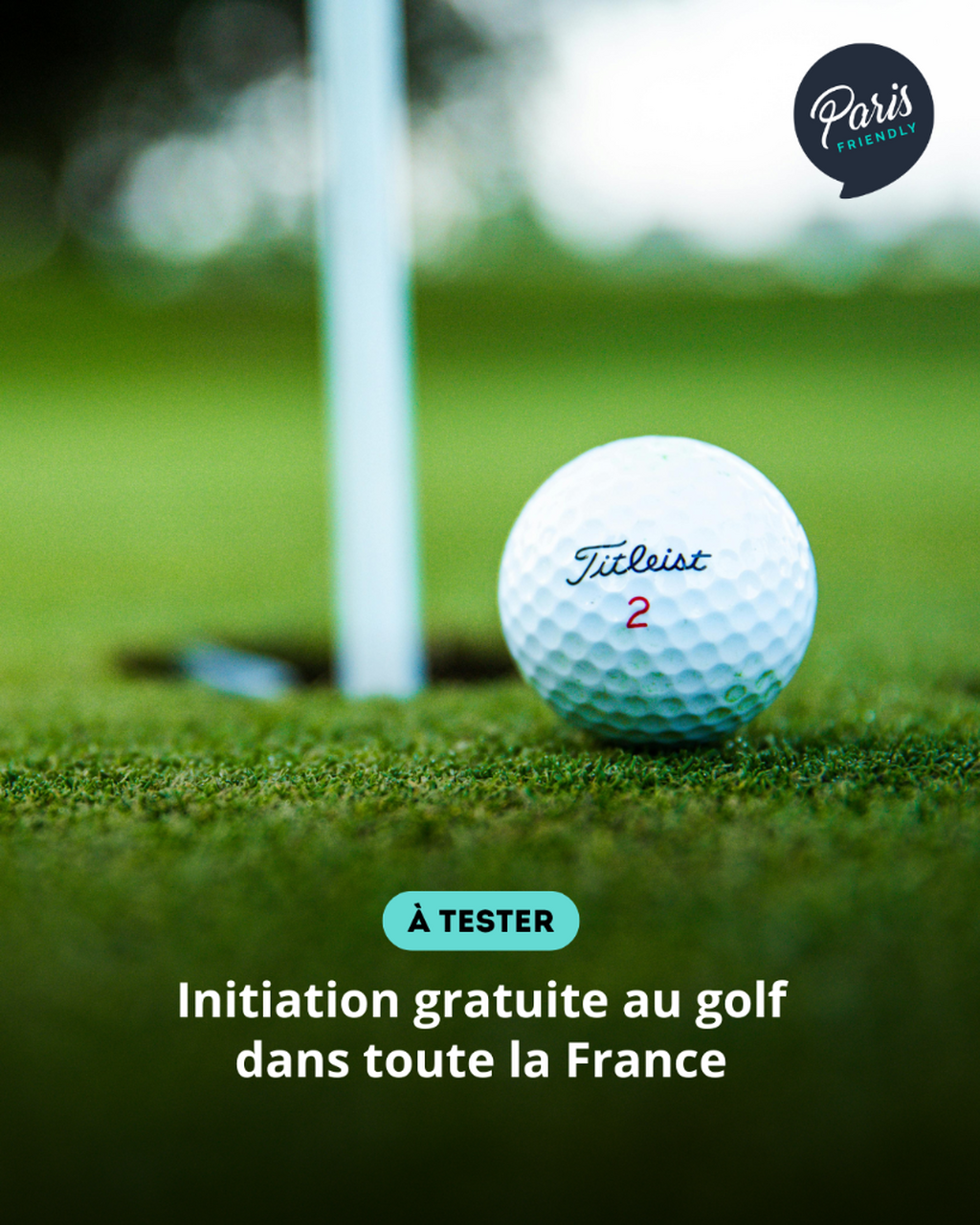 Initiation gratuite au golf dans toute la France