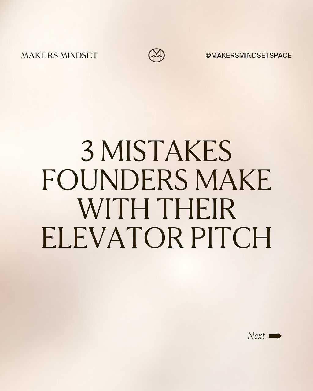 Elevator Pitch Article