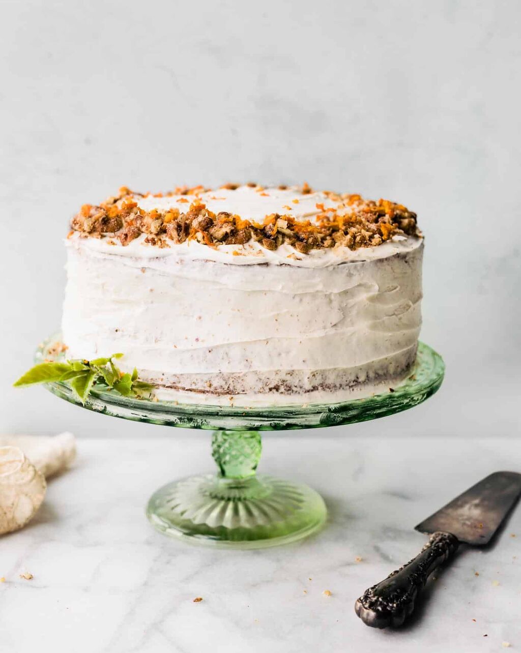 Gluten-Free Carrot Cake with Cream Cheese Frosting