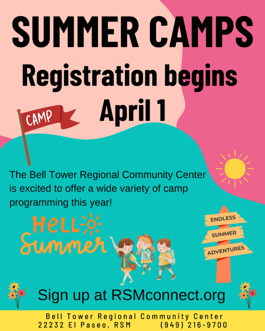 Summer Camp Registration