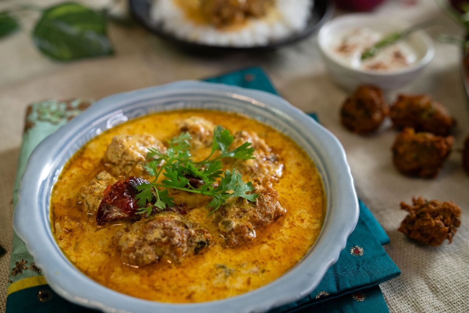 Punjabi Kadhi Pakora